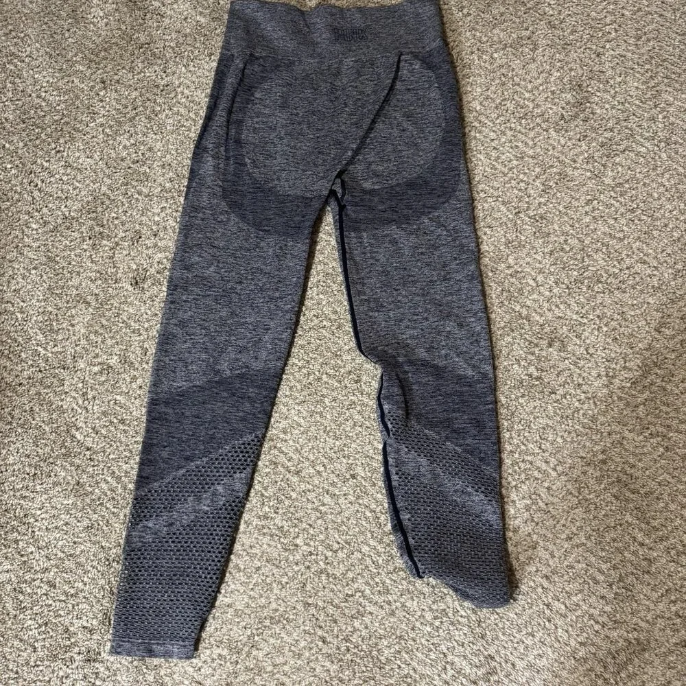 PINK Victoria's Secret Leggings Womens Large Seamless High Rise Workout Yoga Pan